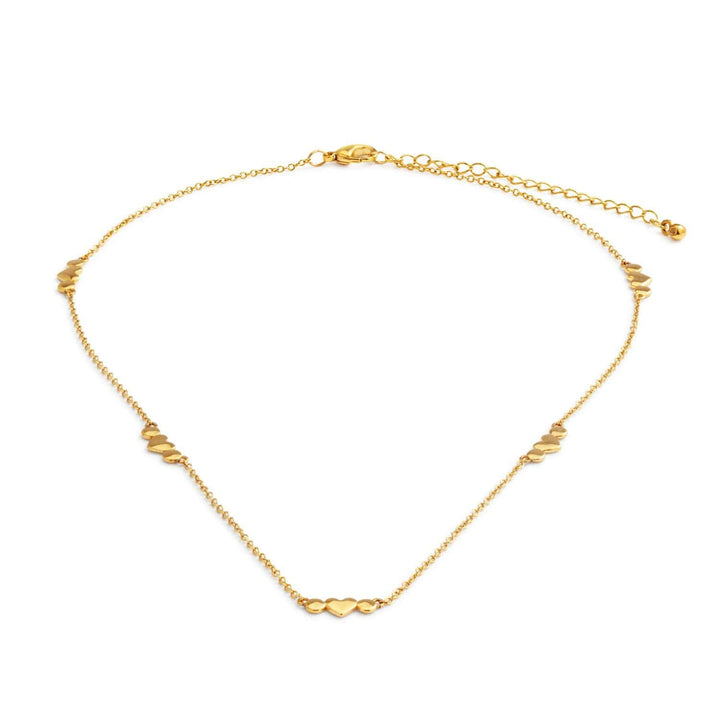 Demdaco Jewelry - Necklaces Gold Heart Satellite Chain Necklace