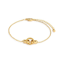 Load image into Gallery viewer, Demdaco Jewelry - Bracelets Gold Interlocking Bracelet
