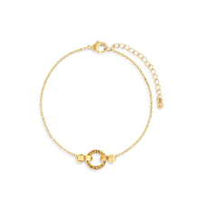 Load image into Gallery viewer, Demdaco Jewelry - Bracelets Gold Interlocking Bracelet
