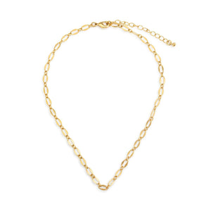 Demdaco Jewelry - Necklaces Gold Mirror Oval Chain Necklace