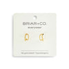 Demdaco Jewelry - Earrings Gold Split Hoop Earring