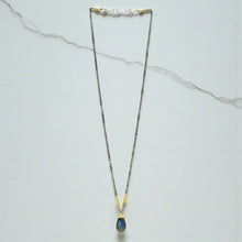 Load image into Gallery viewer, j and i jewelry Jewelry - Necklaces Golden Whispers Labradorite Pear Necklace

