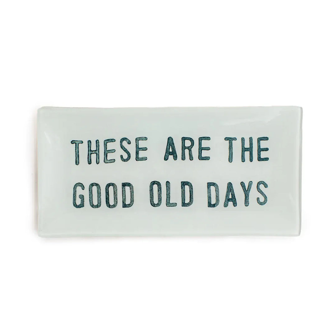 Sugarboo Designs Home Decor - Home Accent Good Old Days Rectangle Plate