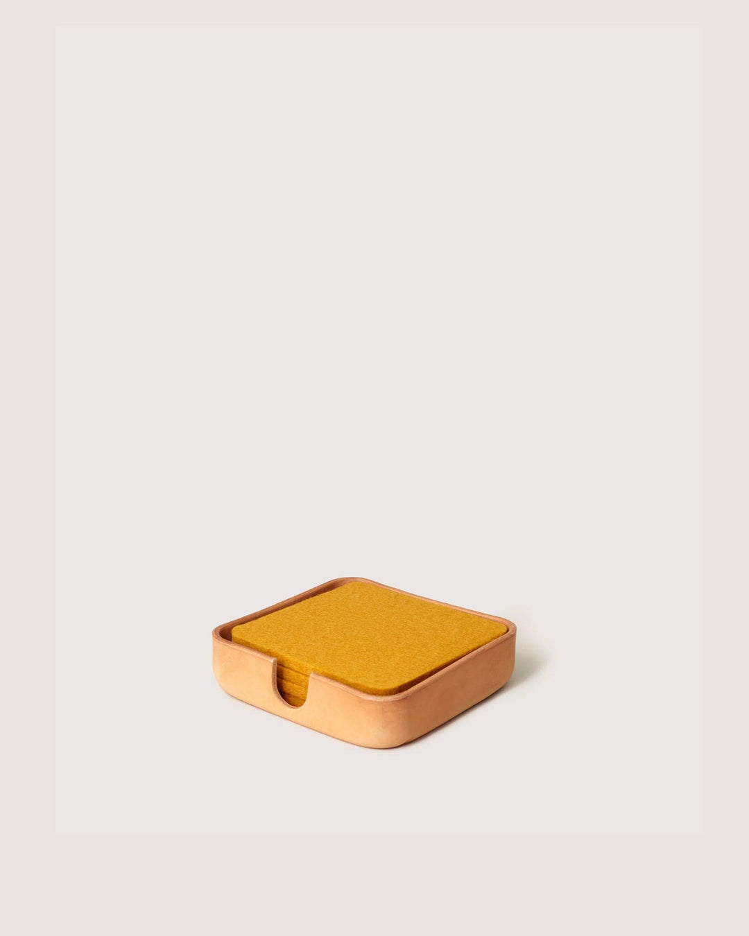Graf Lantz Home Accents Graf Lantz Kobon Square Leather Catchall Tray