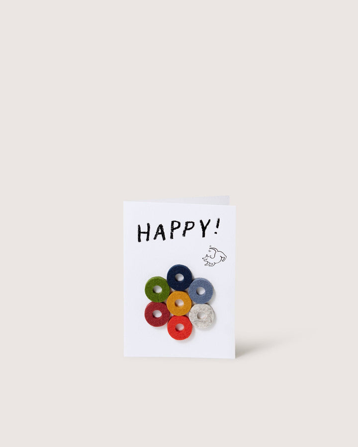 Graf Lantz Kitchen &amp; Bar Happy Graf Lantz Wine Ote’s Felt Wine Charm Note Cards