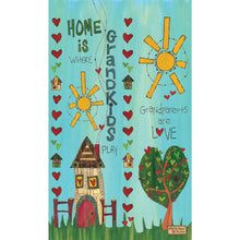 Load image into Gallery viewer, Demdaco Home Decor - Garden - Outdoor Grandparents are Love 13" Mini Art Pole
