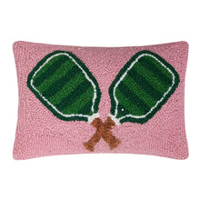 Load image into Gallery viewer, Peking Handicraft Home Decor - Home Accent Green Pickleball Pillow
