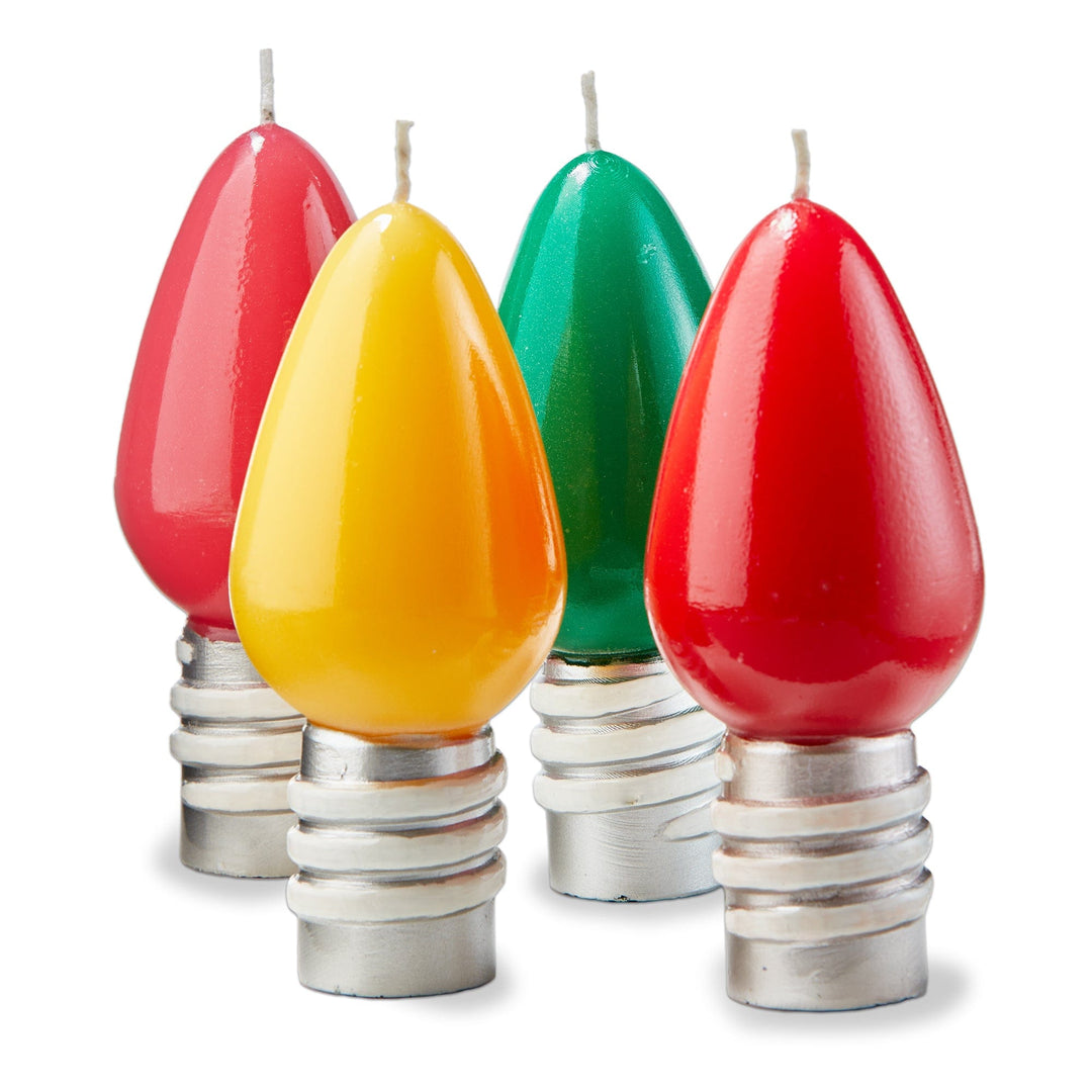 Tag True Living Candles Groovy Light Bulb Candles — Set of 4