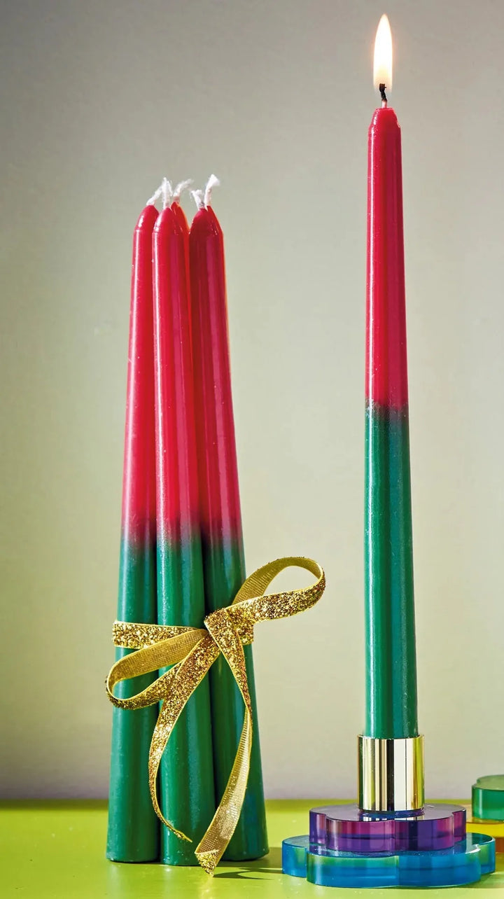 Tag True Living Candles Groovy Taper Candle