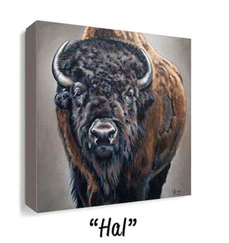 Steel Cow LLC Canvas Print Hal – Canvas Wall Art Print
