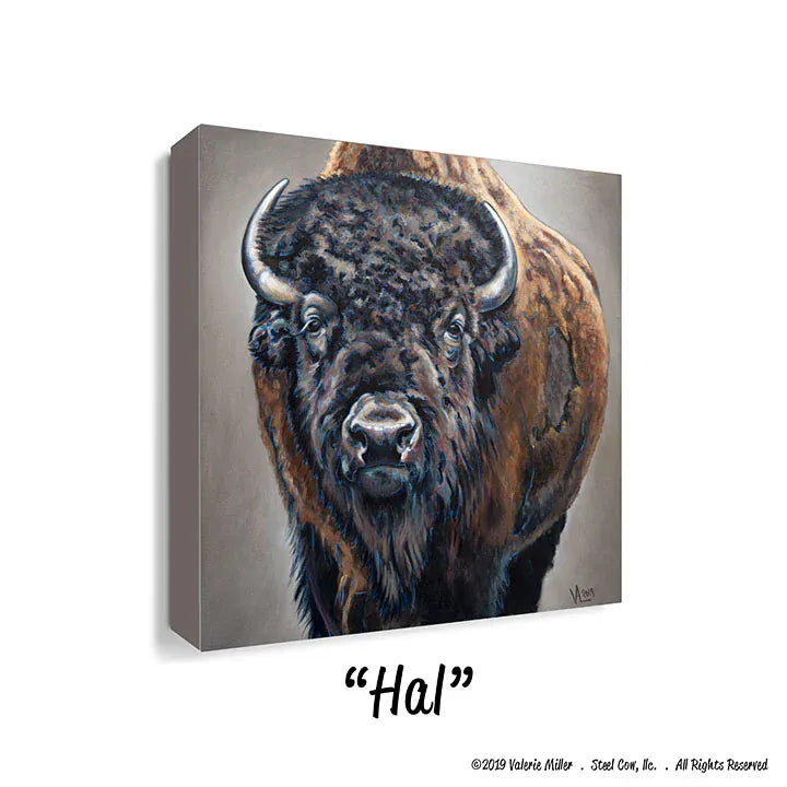 Steel Cow LLC Canvas Print Hal – Canvas Wall Art Print