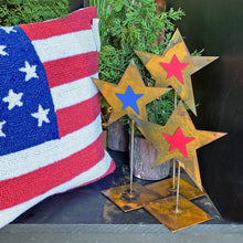 Load image into Gallery viewer, Prairie Dance Proudly Handmade in South Dakota, USA Handcrafted Steel Decorative Stars
