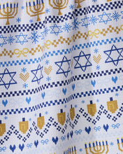 Load image into Gallery viewer, Geometry Hanukkah Sweater Tea Towel
