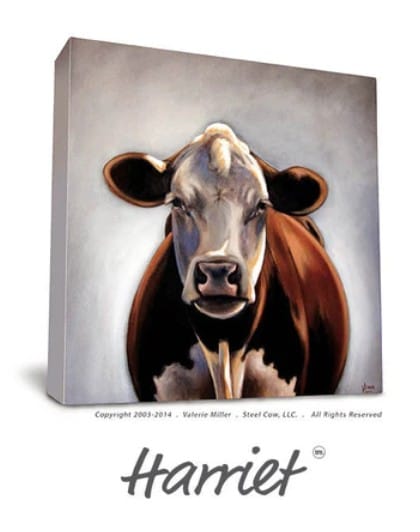 Steel Cow LLC Canvas Print Harriet – Canvas Wall Art Print