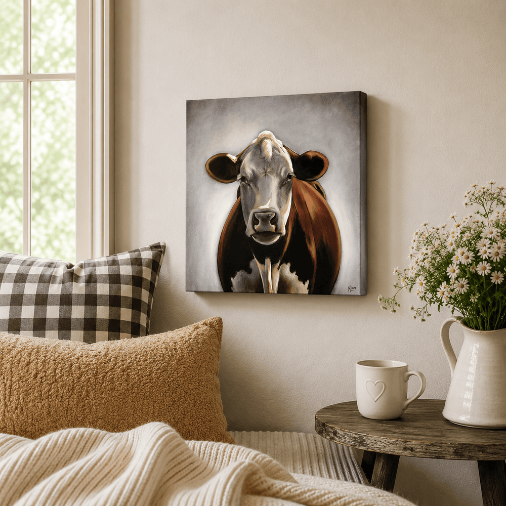 Steel Cow LLC Canvas Print Harriet – Canvas Wall Art Print