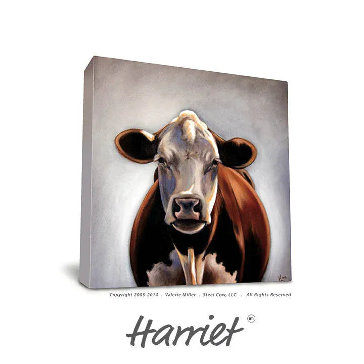 Steel Cow LLC Canvas Print Harriet – Canvas Wall Art Print