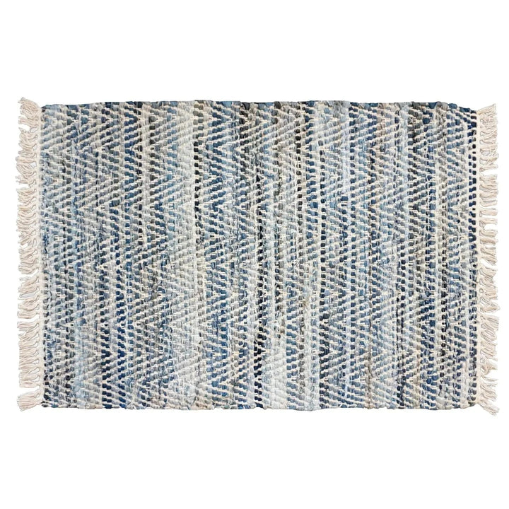 Michaelian Home Home Accents Blue 1 Hartford 2 X 3 Rag Rug