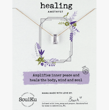 Load image into Gallery viewer, SoulKu Healing - Amethyst Necklace
