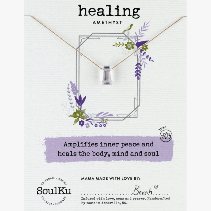 SoulKu Healing - Amethyst Necklace