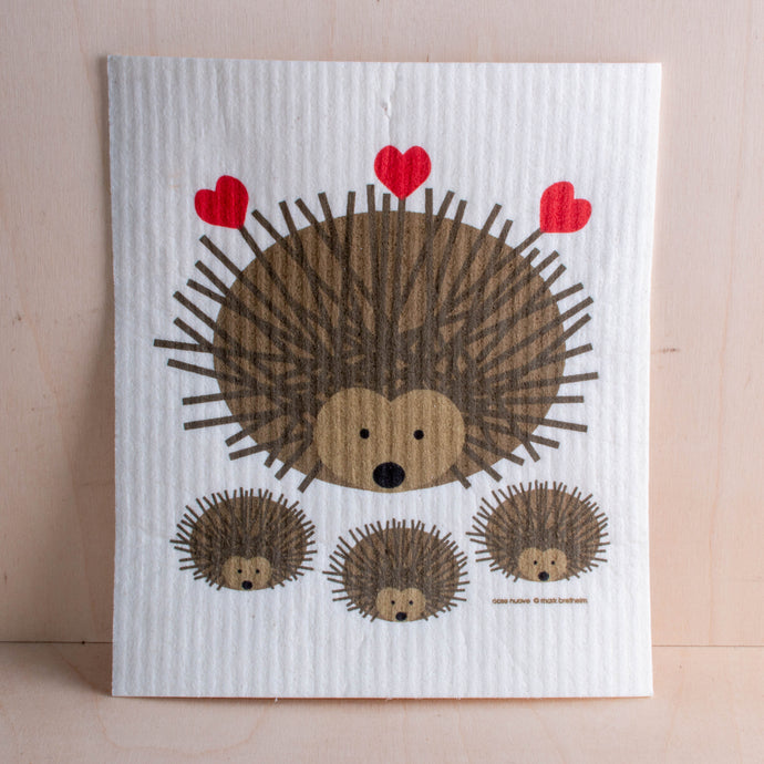 Cose Nuove Kitchen and Bar Hedgehog Swedish Dishcloth