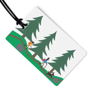 R. Nichols Luggage Tag Hikers Luggage Tag