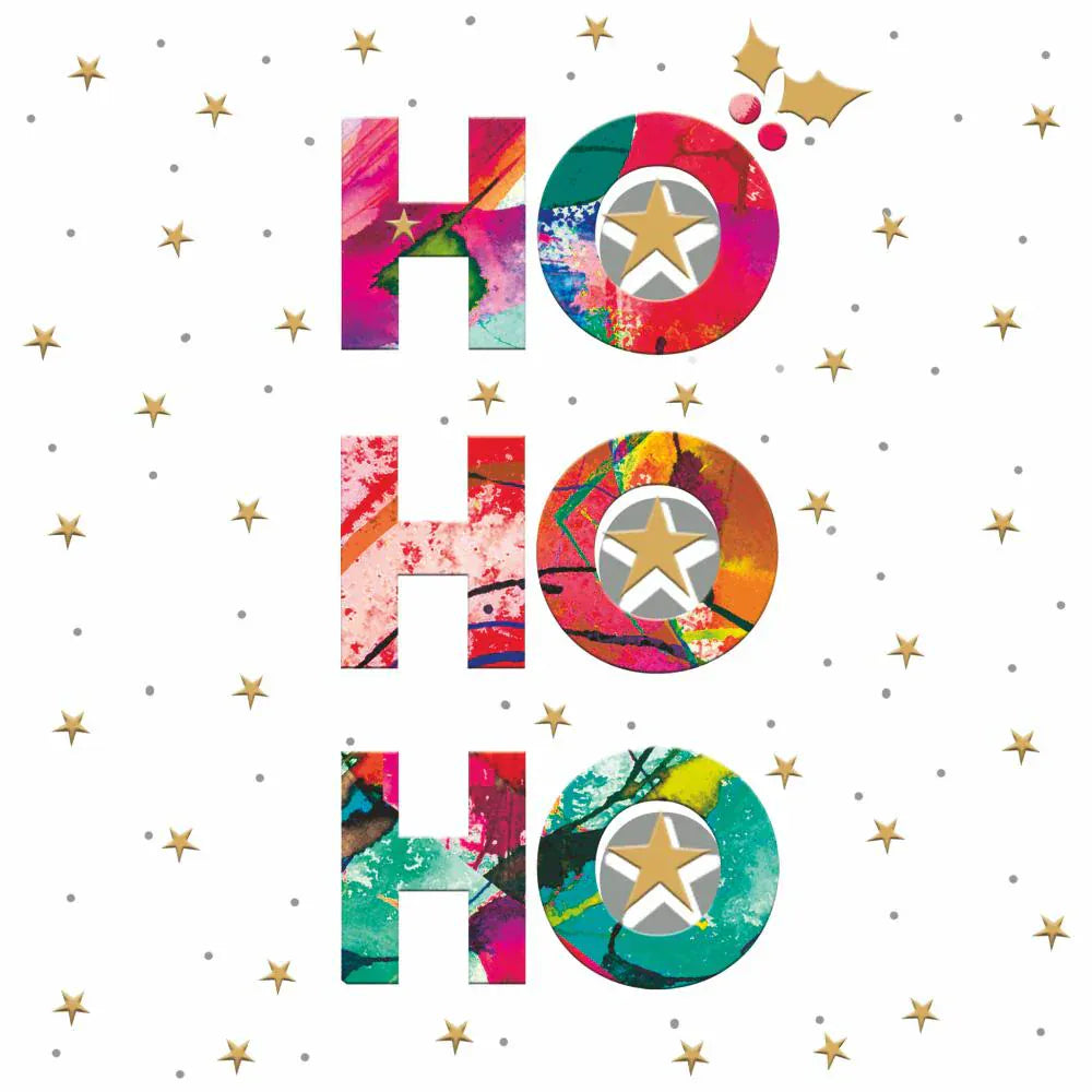 Paperproducts Design Home Decor - Seasonal Ho Ho Ho Napkin