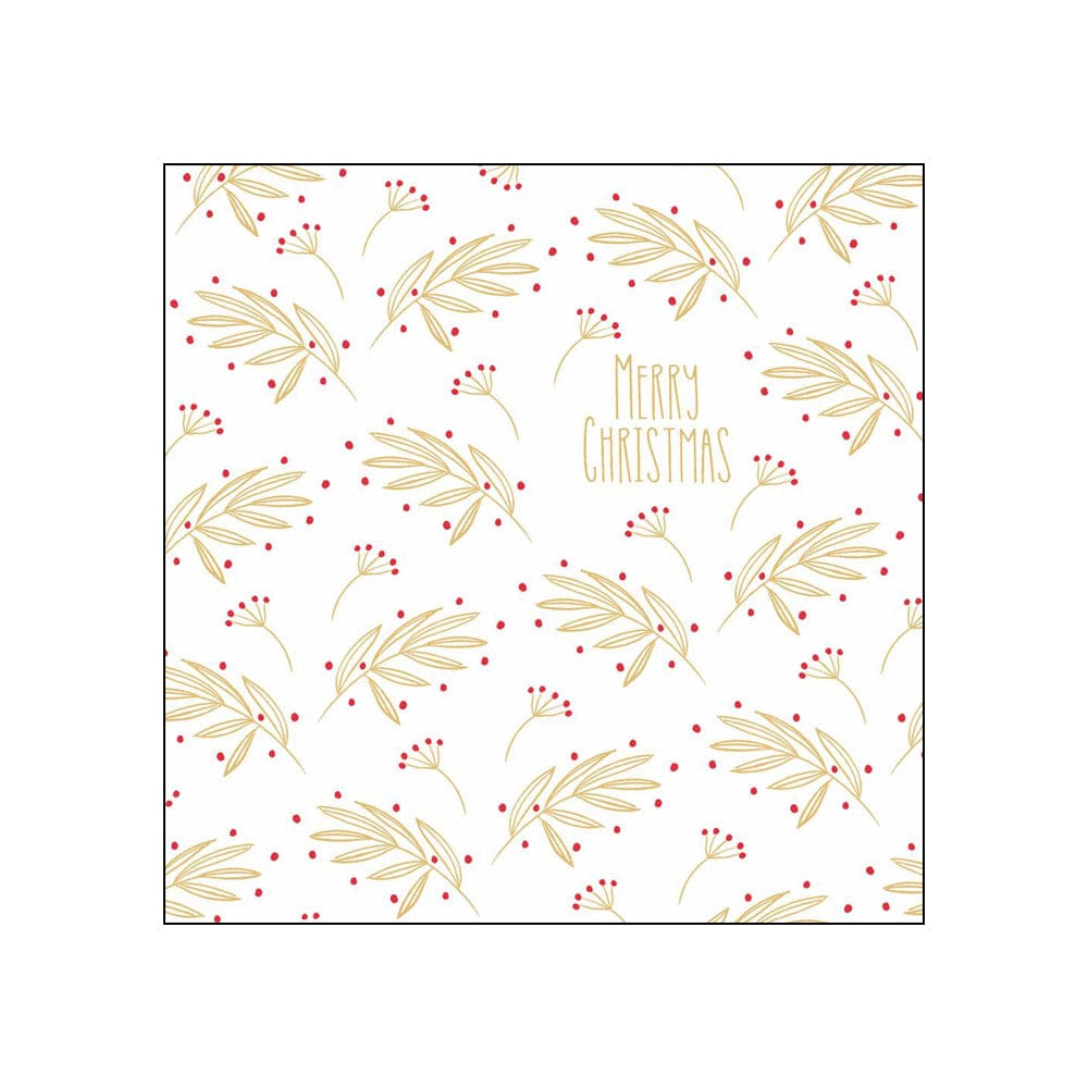 Paperproducts Design Paper Napkins Holiday Starlight Beverage Napkins