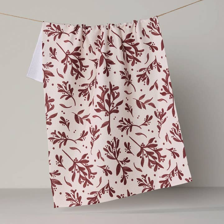 Geometry Tea Towel Holly Folly Tea Towel