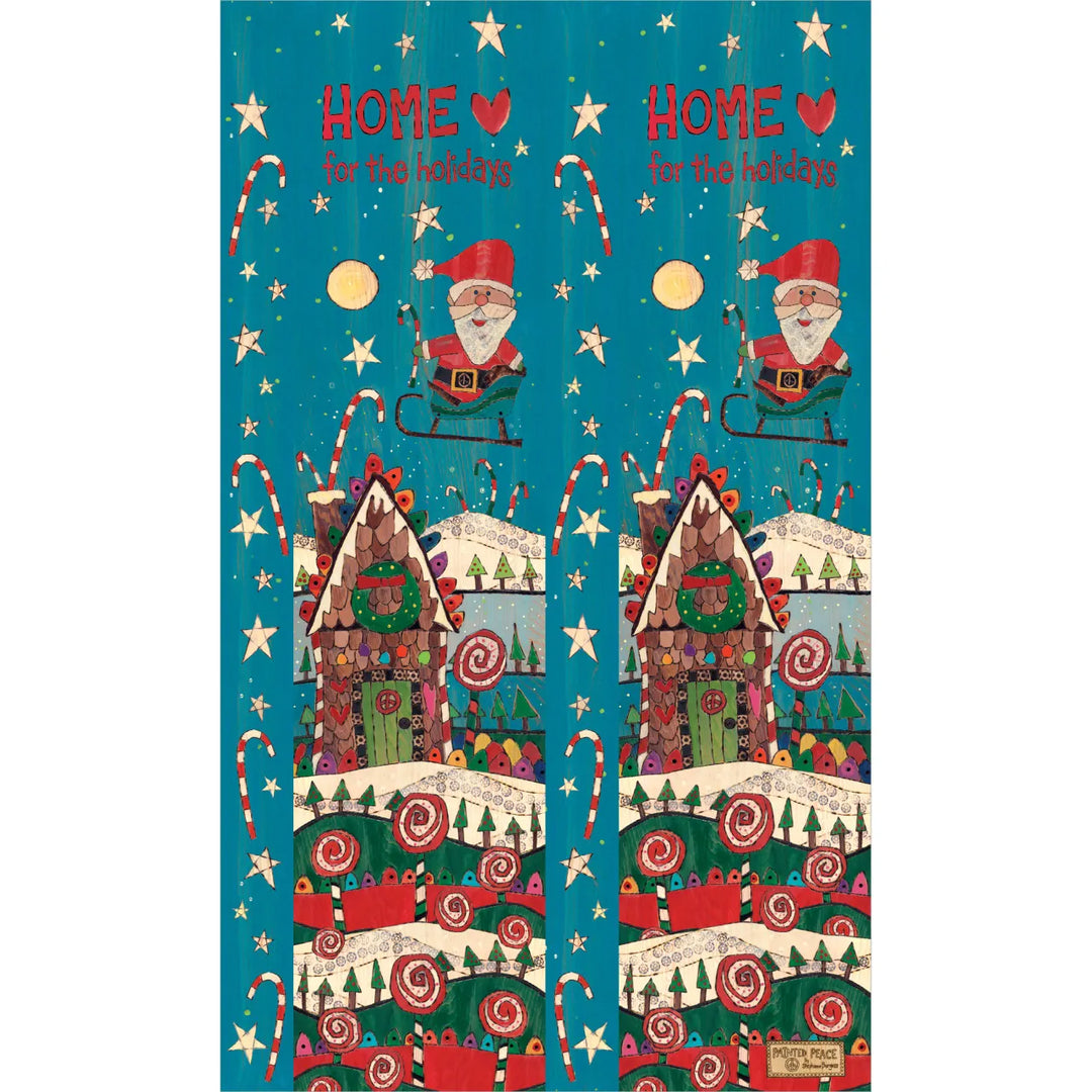 Demdaco Art Pole Home for the Holidays 13" Mini Art Pole