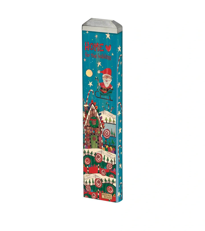 Demdaco Art Pole Home for the Holidays 13" Mini Art Pole
