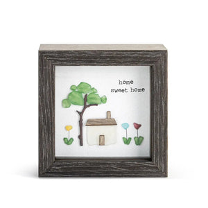 Demdaco Decor Home Sweet Home Shadow Box