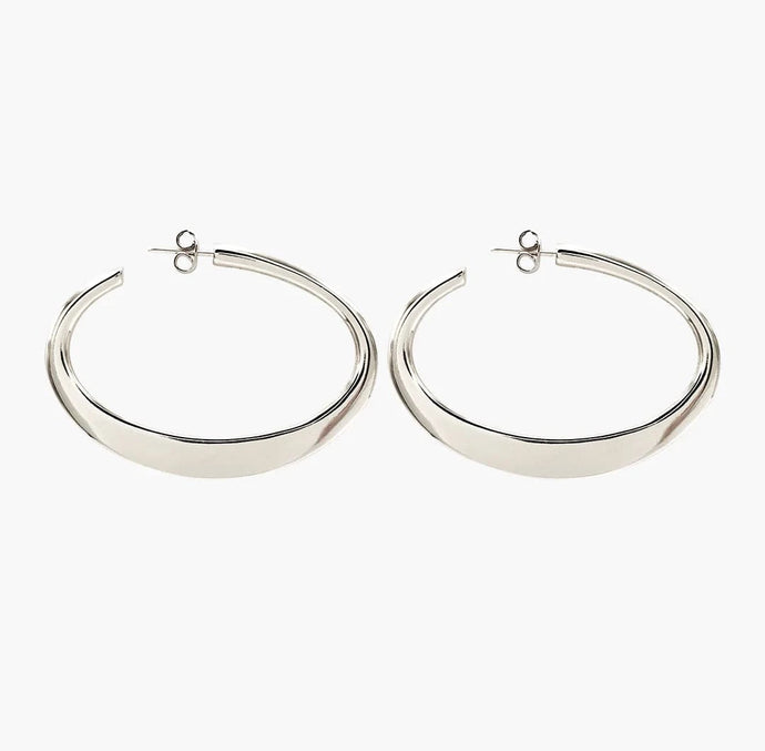 CXC Jewelry Jewelry - Earrings - CXC Silver Honey Hoop Earring