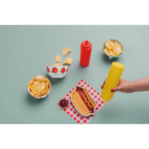 Danica Brands Home Decor - Kitchen Gourmet Entertaining - Serveware Functional Hot Dog Shaped Dish