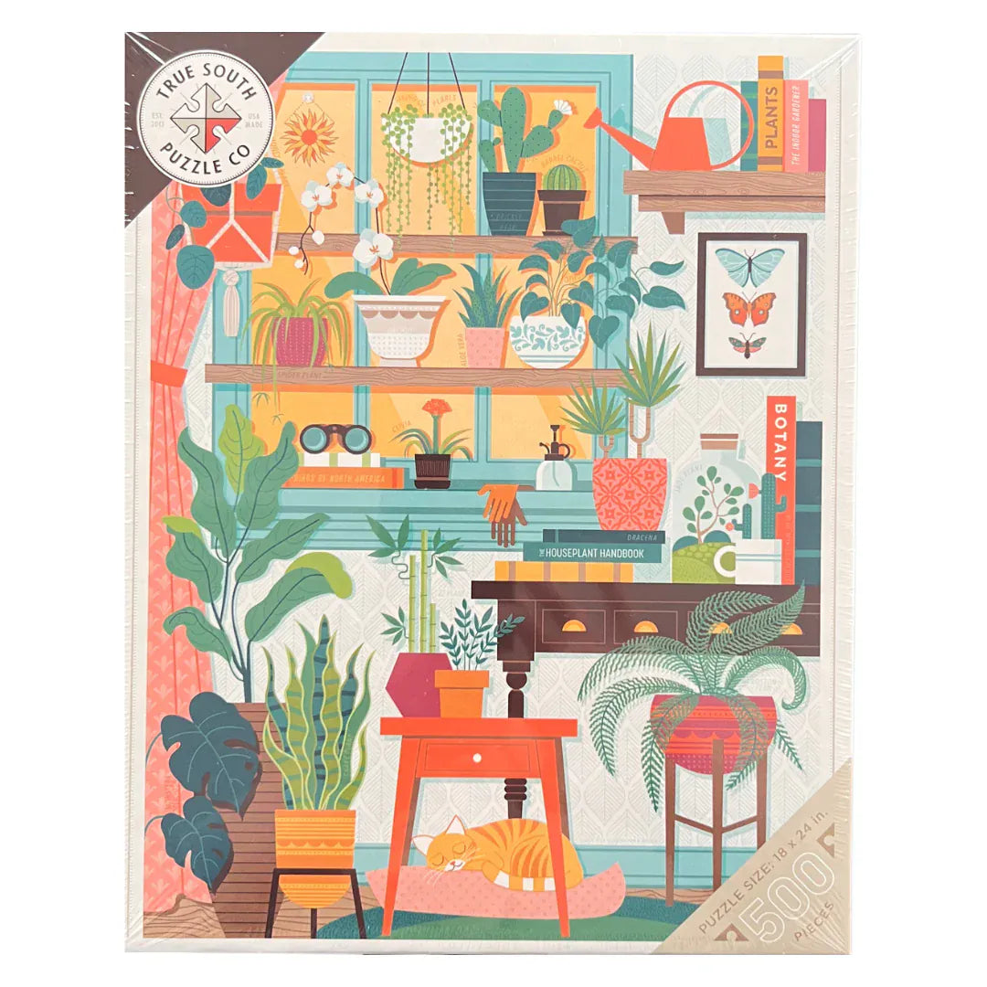 True South Puzzles Books Cards Games and Puzzles - Games and Puzzles Houseplants Puzzle