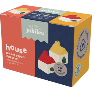 Danica Brands Home Decor - Kitchen Gourmet Entertaining - Serveware Functional Houses Salt and Pepper Shakers