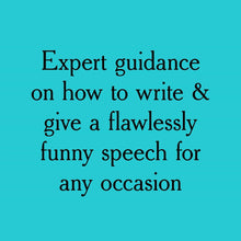 Load image into Gallery viewer, Hachette Book Group How to Write a Funny Speech Guide Book
