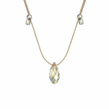 Load image into Gallery viewer, &amp;Livy Jewelry - Necklaces Paradise / Silver Hyevibe Crystal Slider Necklace
