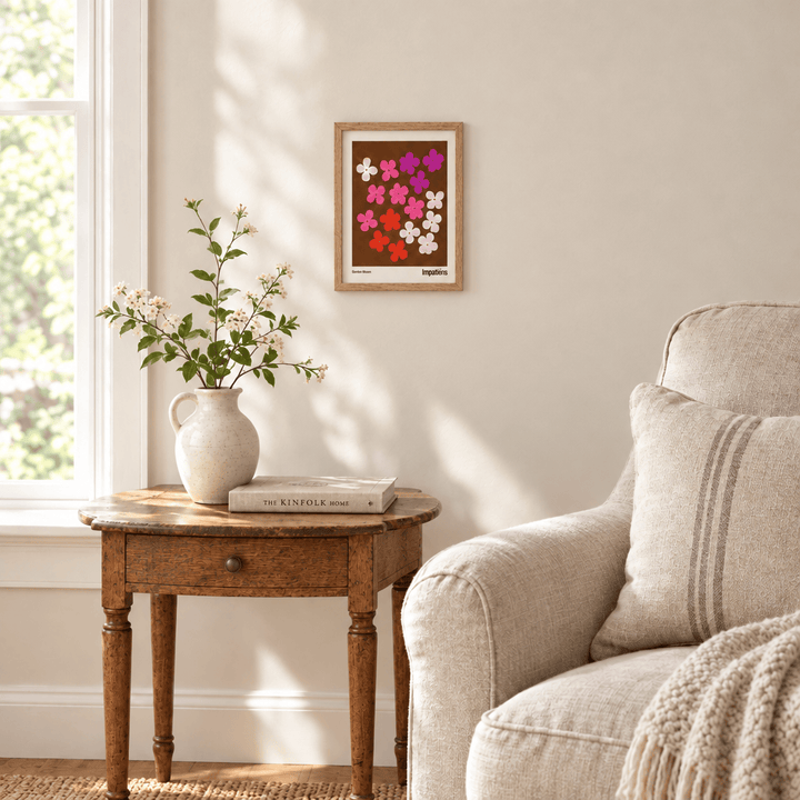 Little Dipper Art Impatience | Art Print | Garden Bloom