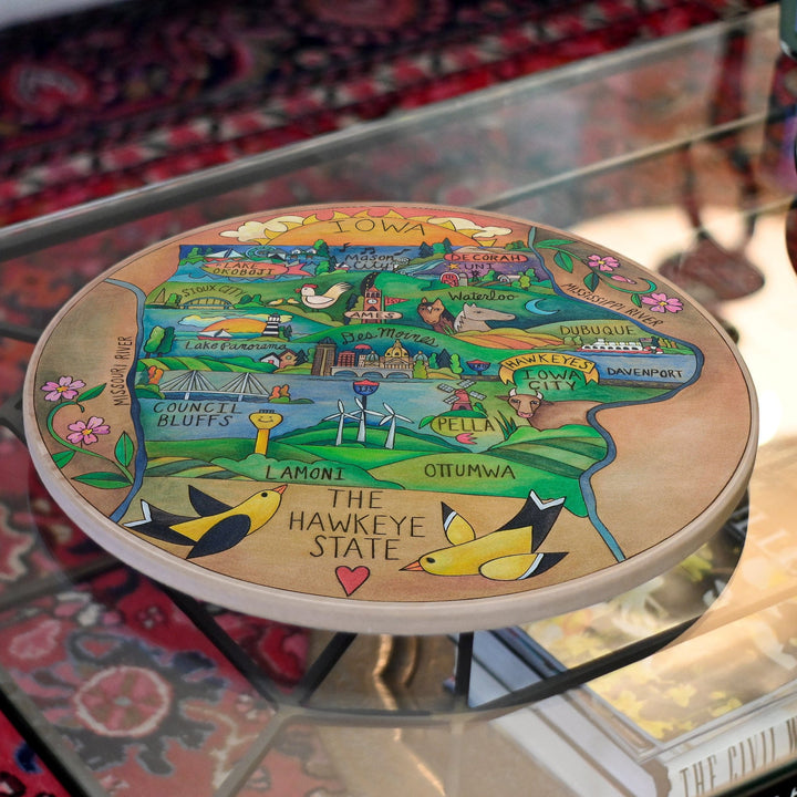 Sincerely Sticks Lazy Susans Is This Heaven 18" Lazy Susan