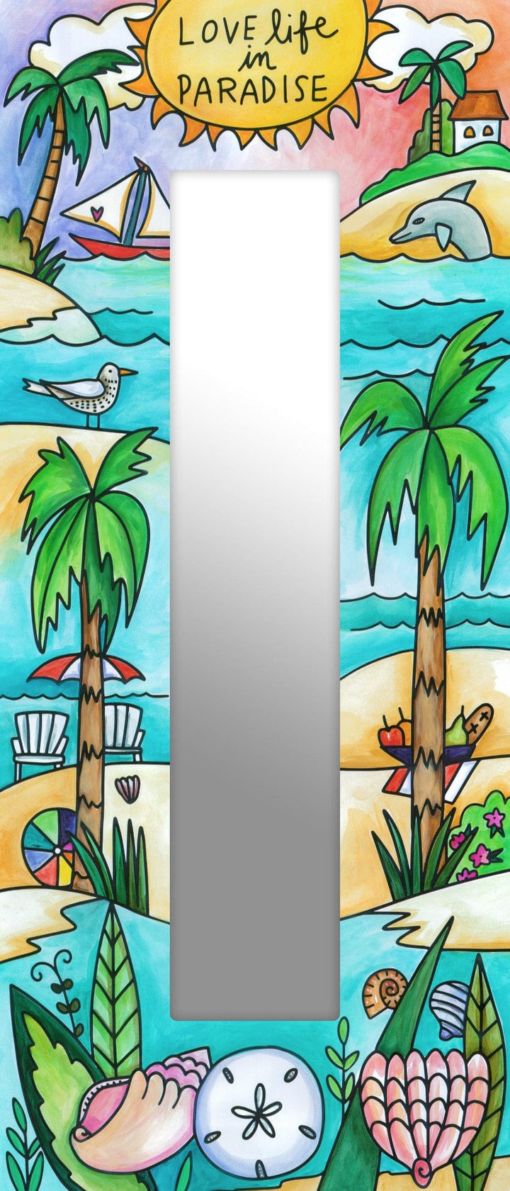 Sincerely Sticks Wall Mirrors Island Style 12" x 28" Mirror | Sincerely Sticks