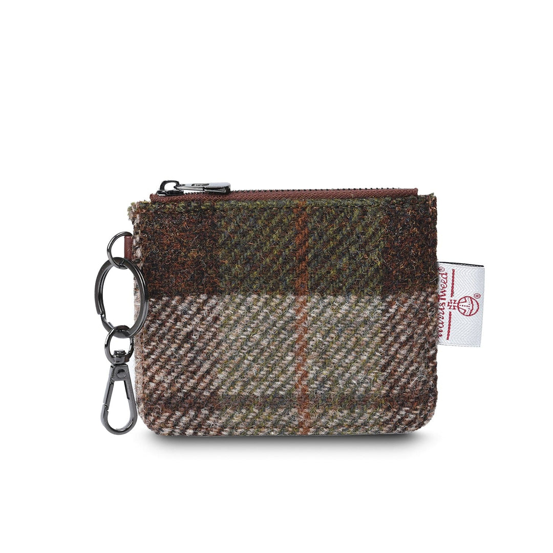 Islander UK Card Zip Wallet Islander UK Card Zip Wallet – Chestnut Tartan