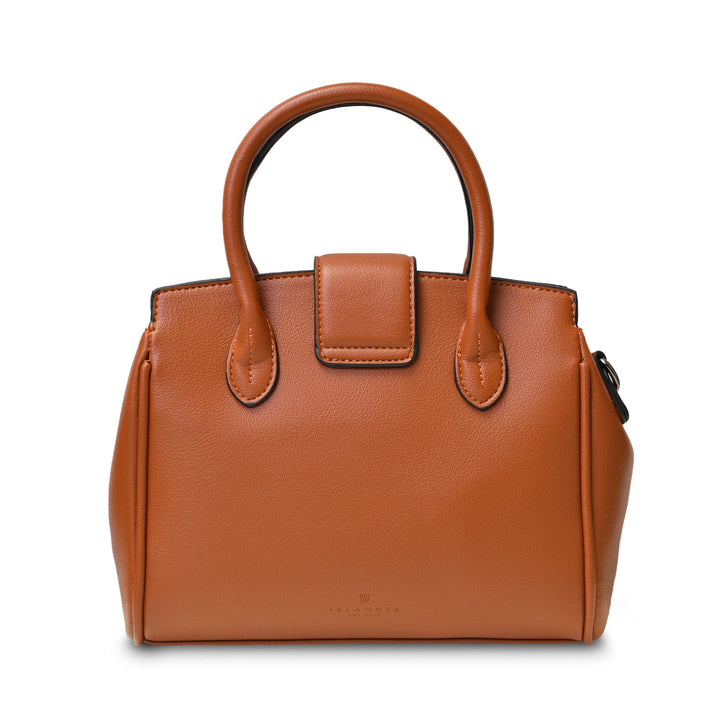 Islander UK Mini Tiree Tote Islander UK Mini Tiree Tote – Chestnut/Blue Tartan