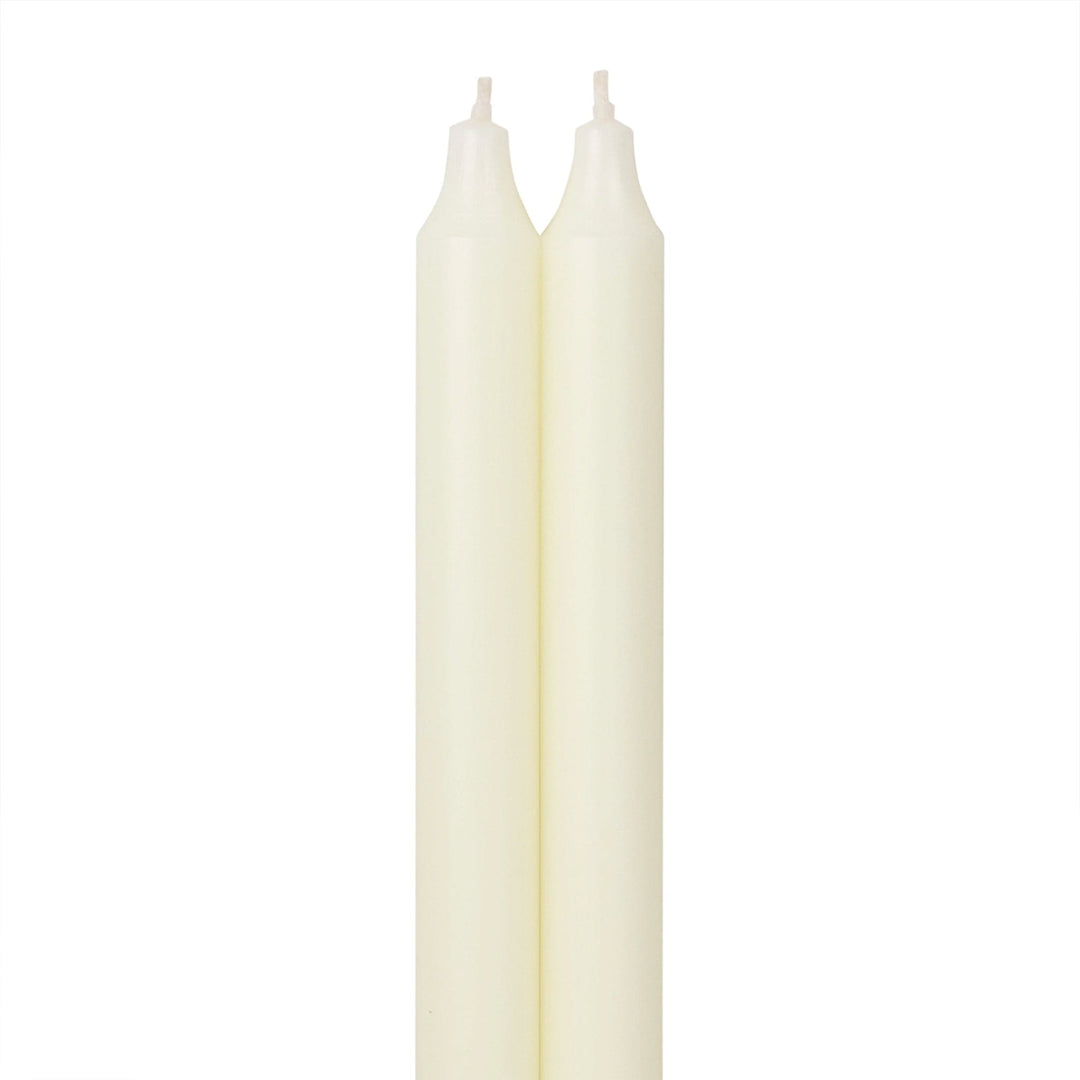 Northern Lights Ivory 12" Taper Candle