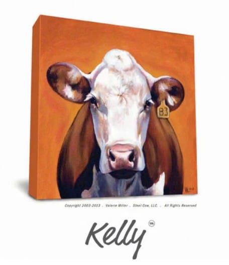 Steel Cow LLC Canvas Print Kelly – Canvas Wall Art Print
