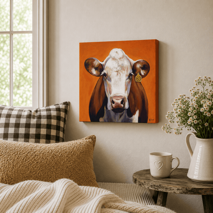 Steel Cow LLC Canvas Print Kelly – Canvas Wall Art Print