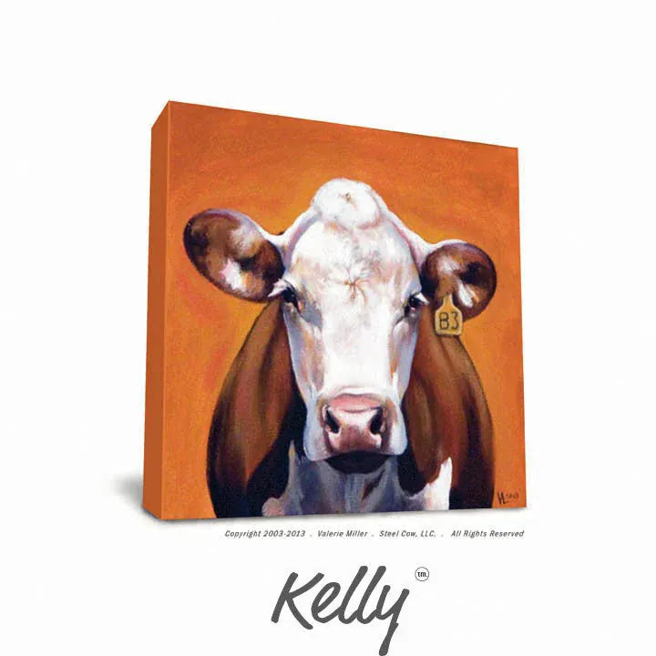 Steel Cow LLC Canvas Print Kelly – Canvas Wall Art Print