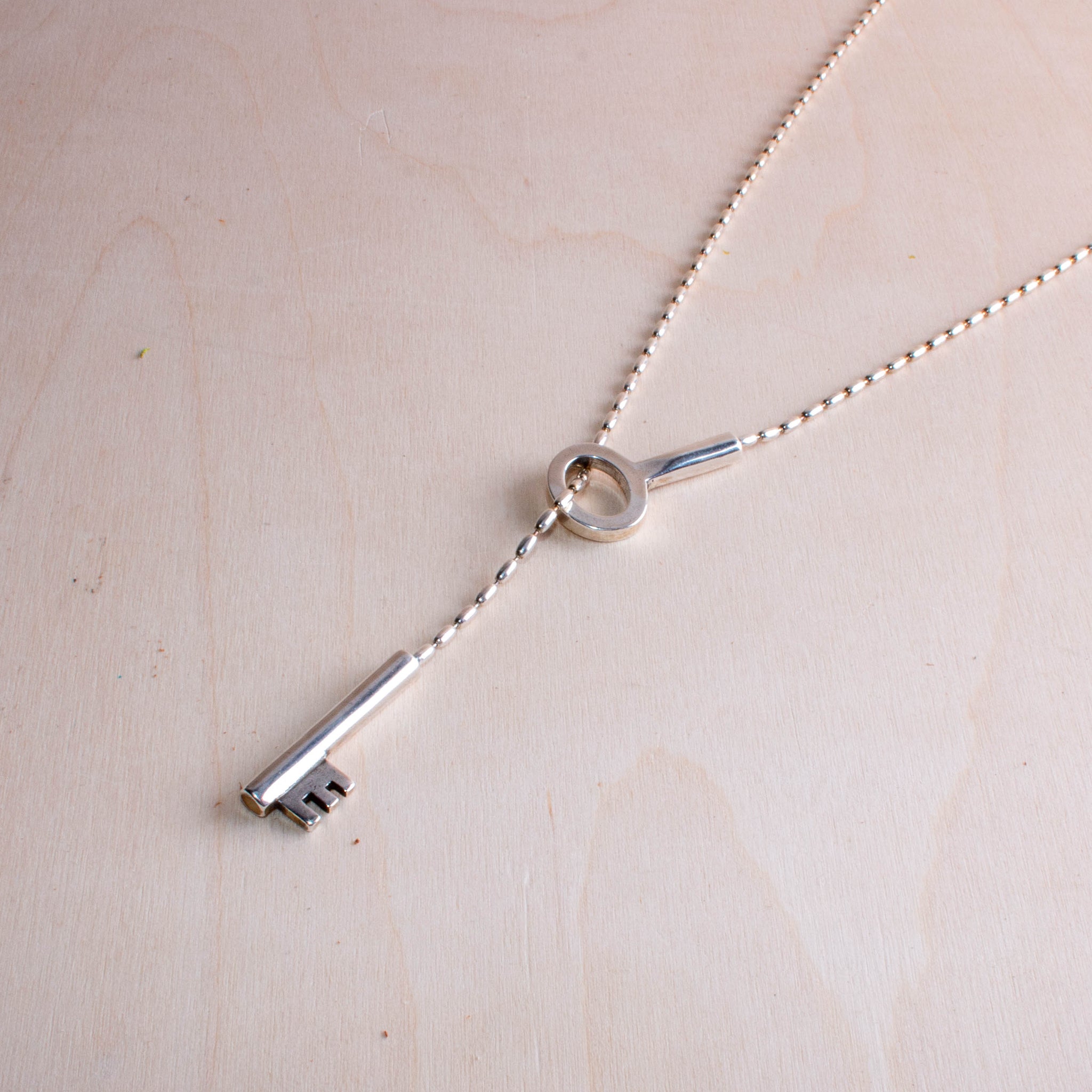 Key Fob Lariat Necklace – Sticks and Steel