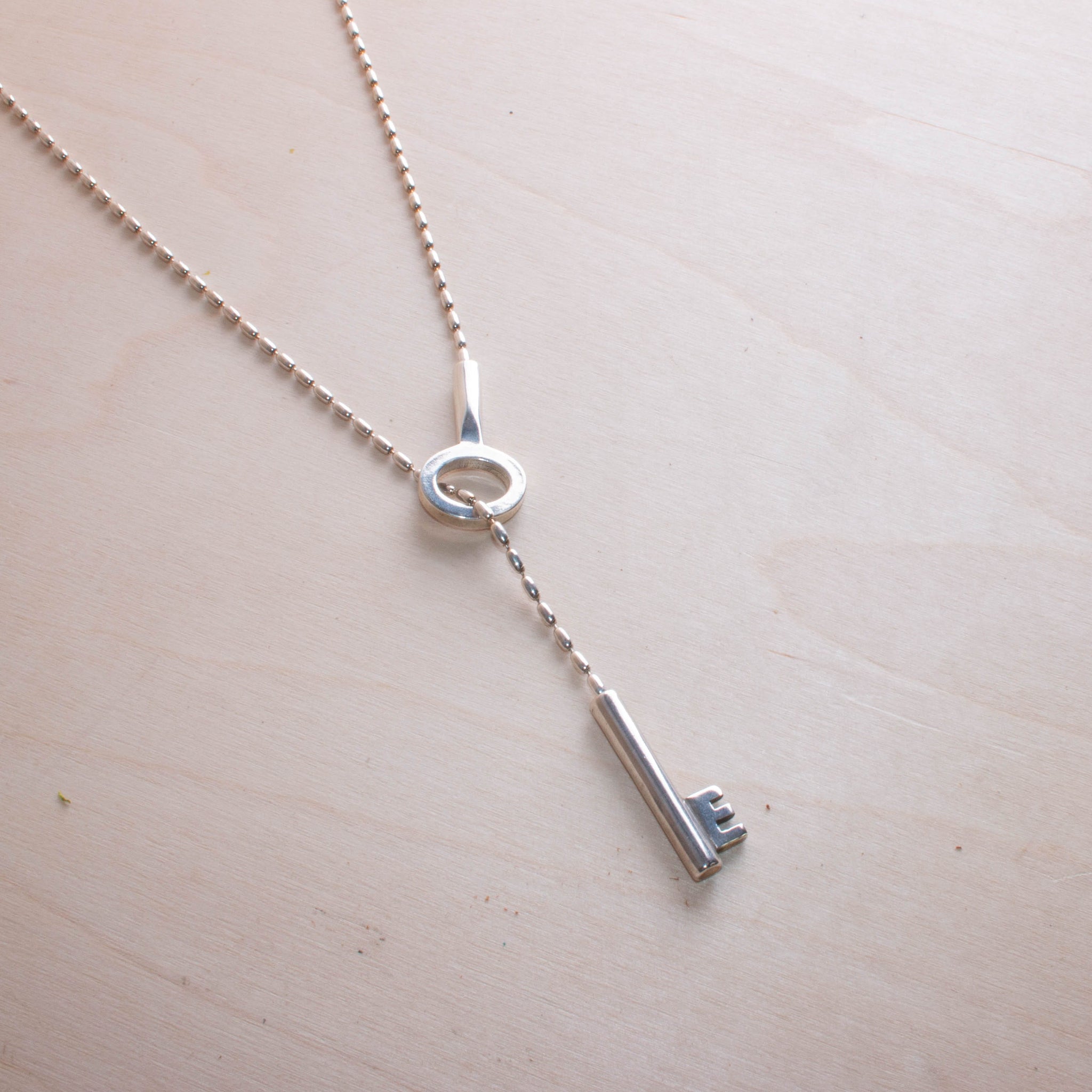 Key Fob Lariat Necklace – Sticks and Steel