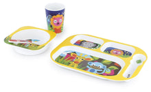 Load image into Gallery viewer, French Bull Plate Kids Dinner Set, Jungle Everyday Kids Set
