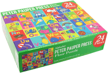 Load image into Gallery viewer, Peter Pauper Press Kids Floor Puzzle Alphabet
